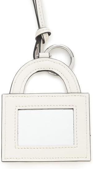 Luel FWGG255373WHTF Ribbon Mirror Charm