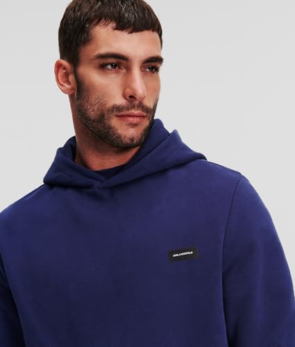 Karl Lagerfeld Homme Essential Logo Hoodie sweat capuche noir mode masculine