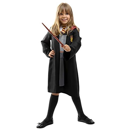 Funidelia | Disfraz de Hermione Granger para niña ▶ Gryffindor, Magos, Hogwarts - Disfraz para niños y divertidos accesorios para Fiestas, Carnaval y Halloween - Talla 10-12 años - Gris / Plateado