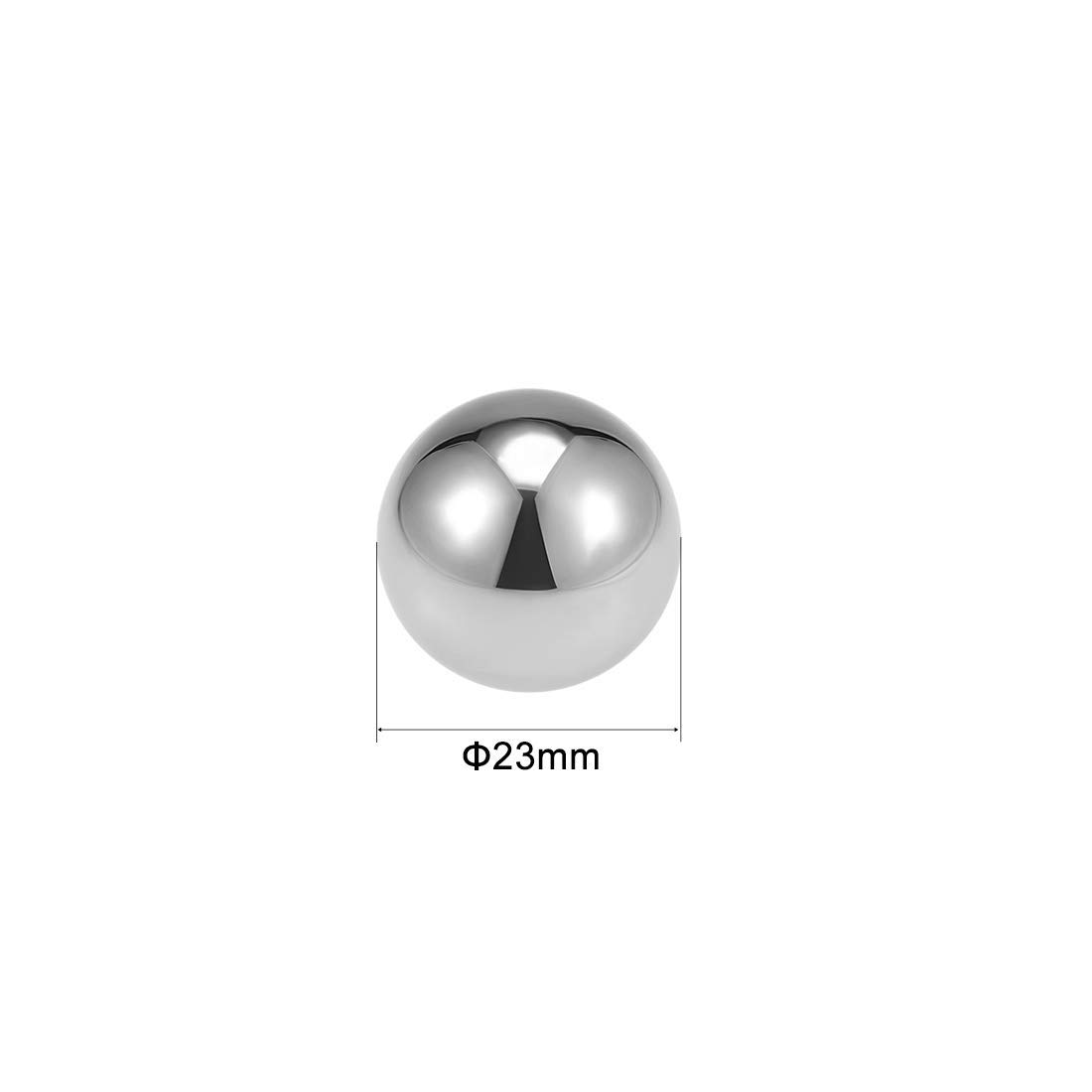 Balles de précision 23mm en acier chromé massif G25 pour roulement à billes vélo vélo porte-clés roue 2 pièces