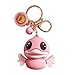 Produktbild Cartoon kleine gelbe Ente Schlüsselanhänger DIY-Projekt (Color : Pink, Size : 55g)