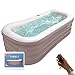 Produktbild Tubble® Aufblasbare Spa-Badewanne  Faltbare Badewanne für Erwachsene mit Whirlpool-Funktion  Ambient Taupe - 255L