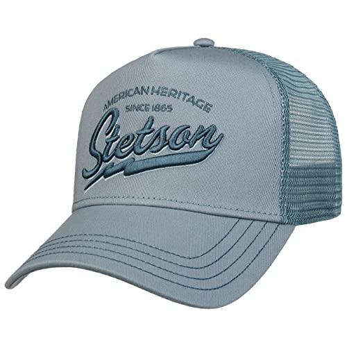 Stetson American Heritage Trucker Cap Men Breathable Mesh Snapback Summer Winter
