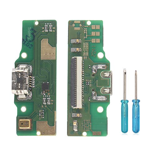 OCOLOR Charging Port Dock Connector Flex Cable Replacement for Samsung Galaxy Tab A 8.0 2019 SM-T290 Flex Cable with Tools