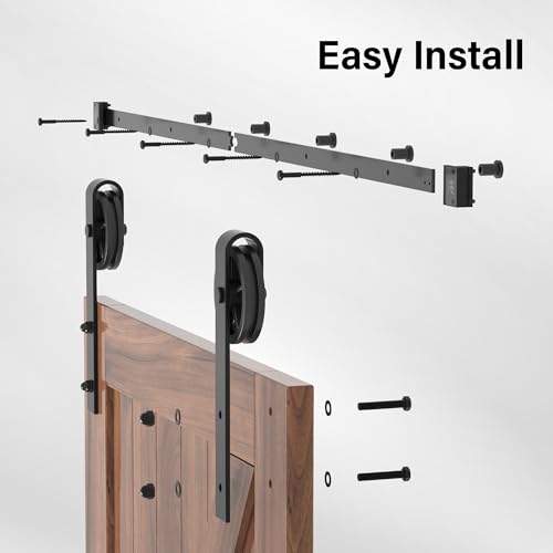 Winsoon GCM2714-A Barn Door Hardware Kit thumb #4
