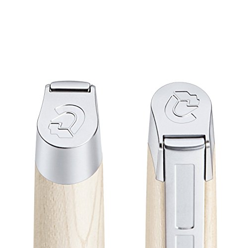 Staedtler Initium Lignum stylo-bille rétractable bois érable pointe large écriture B - 3