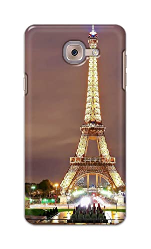 Image of PRINTFIDAA Lovers Famous Place Eiffel Tower in Paris Printed Designer Hard Case for Samsung Galaxy J7 Max /Samsung On Max, SM-G615F / DS Back Cover -(e) RPM1009