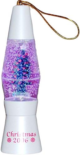 Lava Brand Lighted Color Changing Christmas Ornaments (White Christmas Tree)