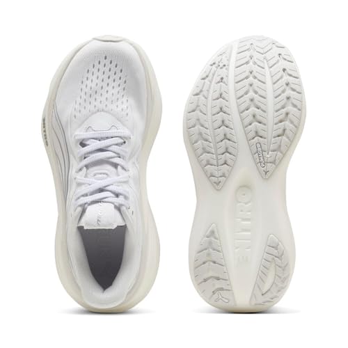 Image of PUMA Womens Magmax Nitro 2 Running Sneakers Shoes - White - Size 10 M