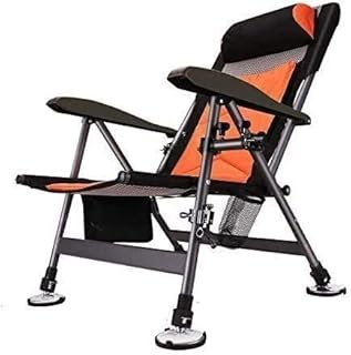 GGZONE Cadeira de convés dobrável dobrável ao ar livre reclinável espreguiçadeira ajustável com travesseiro para piscina quintal e praia espreguiçadeira gravidade cadeira dobrável belo cenário