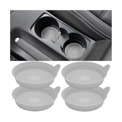 Comparison: Best Avanti Insulated Cup 7 Mandark Car Cup Holder Coasters, Non-Slip Silicone Vehicle Insulation Drink Mat, Waterproof Sift-Proof Spill Recessed Automotive Interior Cup Insert Pad Accessories, Universal Fit (Gray)