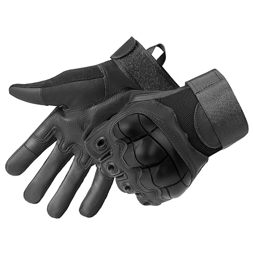 gzerma Motorrad Handschuhe Herren, Taktischehandschuhe Touchscreen Militär Einsatzhandschuhe Atmungsaktiv Fahrradhandschuhe für Wandern,Jagen,Airsoft,Militär,Paintball