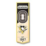 NHL Pittsburgh Penguins - PPG Paints Arena 3D Banner, Team Colors, 6' x 19'