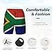Vintage South African South Africa Flag Mens Swim Trunks 2 in 1 Quick Dry Board Shorts Breathable Fit Beach Shorts Swimwear Bathing Suits Large
