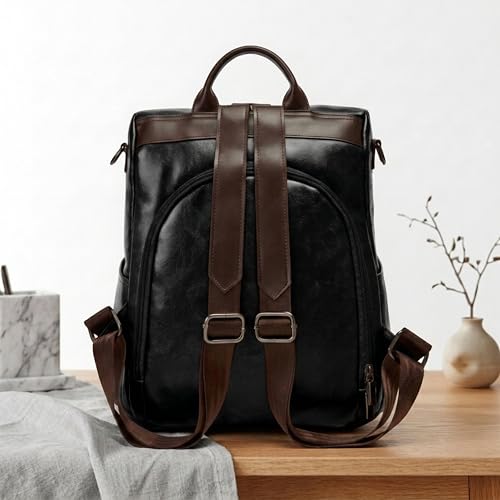 Image of VISMIINTREND Backpack Bags for Women | Rakhi Gift for Sister | Vegan Leather Laptop Bag for Women Office, Backpack for College, Daily Travel Bagpack - Rakshabandhan Gift For Sister