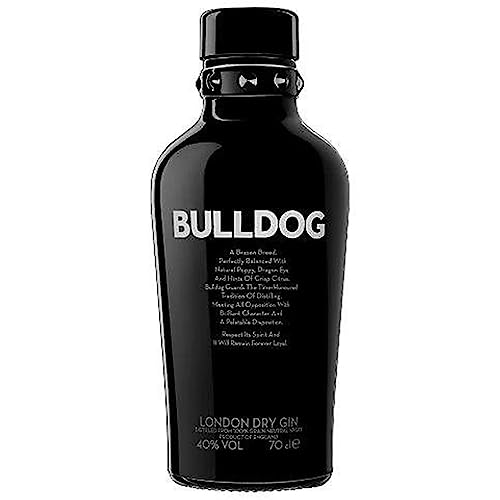 Bulldog London Dry Gin 70cl (paquete de 6 x 70 cl)