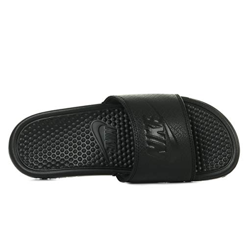 Nike Benassi "Just Do It." Sandal, Men's sports sandals, Black/Black-Black, Size 12