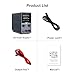 Wanptek DC Power Supply Variable 30V 10A, Bench Power Supplies with Encoder Adjustments Knob, USB Fast Charge Port with Output Current Display, 4-Digit LED Display