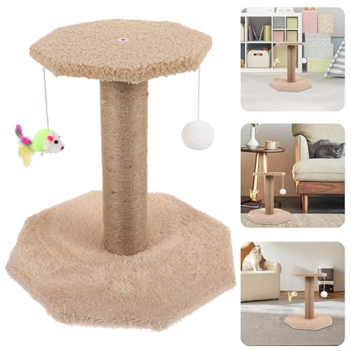 Rascador para Gato de Sisal con Bola para Interior miniatura 7