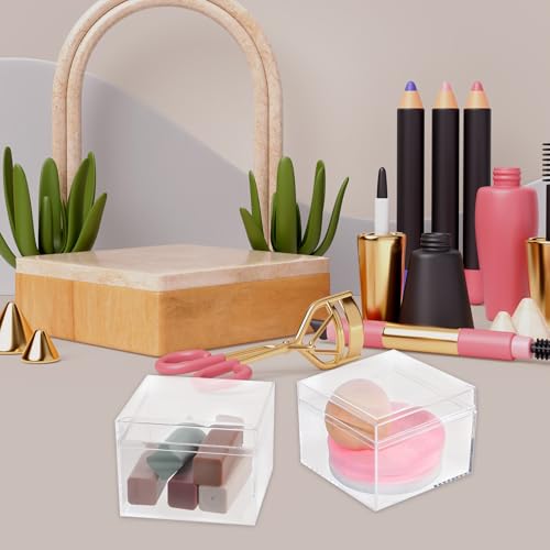 Gjinxi 2PCs Small Clear Acrylic Display Boxes for Memorabilia Diorama Assemble Diorama Display Case Dustproof Protection Showcase for Collectibles Memorabilia Figurines - Image 4