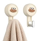 Large Gamme d'Applications: Ce crochet à ventouse convient aux surfaces lisses telles que le marbre, les carreaux de céramique, le verre, le métal poli, etc., et est largement utilisé dans les salles de bains, cuisines, toilettes,salons, chambres, etc
