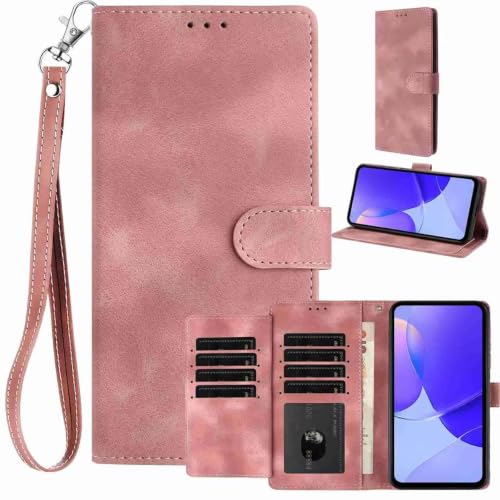 OppoReno 13 Pro�p���U�[�P�[�X�J�[�h�z���_�[�t��8�J�[�h�X���b�g�t���E�H���b�g�P�[�X���O���\�ȃX�g���b�v�X�g���b�v�t���\�t�gPU���U�[�����p �s���N