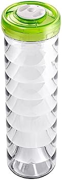 Zepter VacSy Vacuum Polycarbonate Food Container, Food Storage - Lockable Bowl for Safely Preserve Food - 2.25 Liter   10 cm, h 33,5 cm