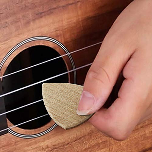 Spotify Boîte à médiators en bois avec 3 compartiments pour guitare - Les Beatles, Paul McCartney, John Lennon, RIngo Starr, George Harrison Spotify Boîte à médiators en bois avec 3 compartiments pour guitare – Image 5