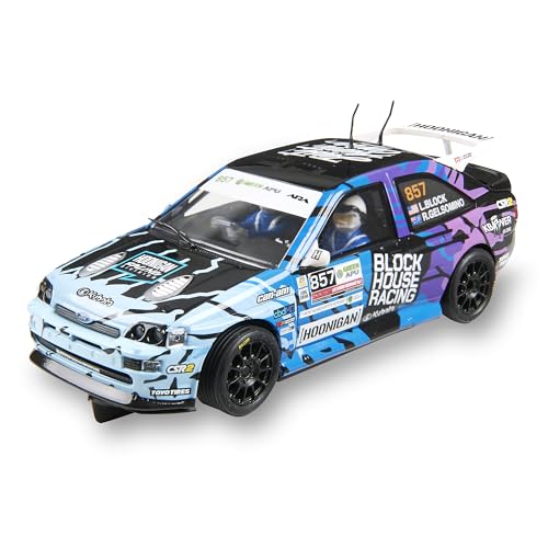 SCALEXTRIC - Coche de Carreras Original - Coche Slot Escala 1:32 (Ford Escort Cosworth - Lia Block)
