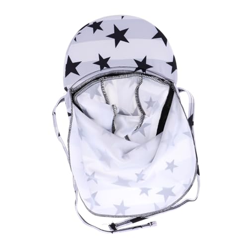 PartyKindom 1pc Boy Girl Sun Hat Lightweight Uv Beach Cap for Boys and Girls Breathable Outdoor Hat and Star Design Multi