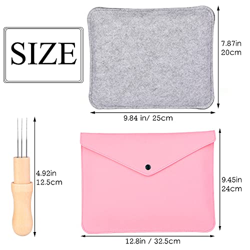 image for WONVOC Needle Felting Pad, 9.84 x 7.87 x 1.38 Inch, Grey Sponge Needle