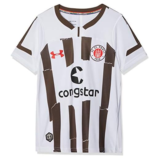 Under Armour Kids 191480584750 FC St. Pauli Away - Camiseta réplica, Color Blanco (101), Talla XL
