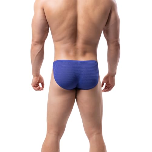 Men's Lace Pouch Briefs Sexy Bulge Underwear Breathable Underpanties for Men4