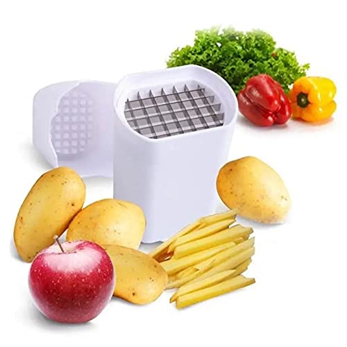 Aardappel Chipper Chip Cutter, Franse Fry Cutter, Perfecte Patat Aardappel Chips Cut, RVS Aardappel Chipper, Aardappel… - Image 7