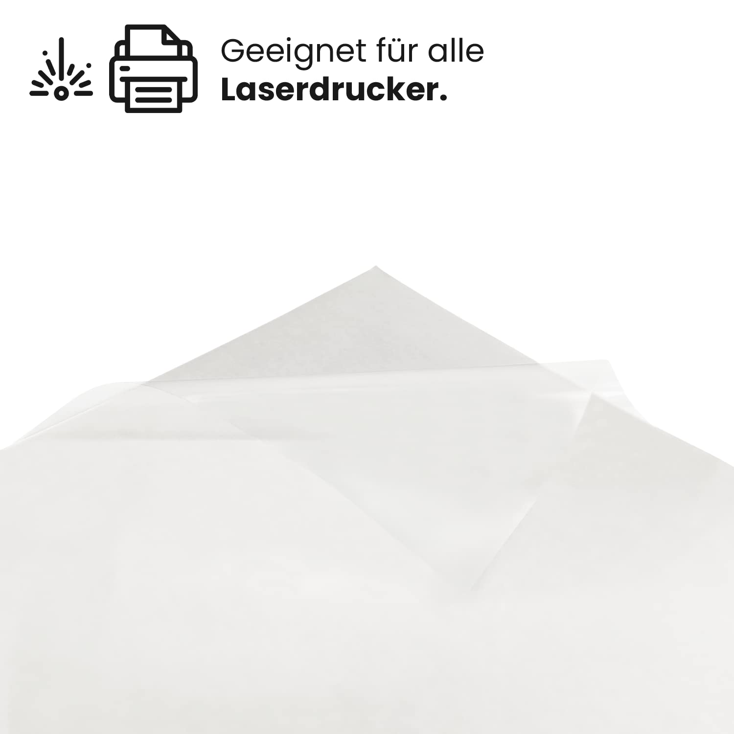 Folaser Netuno 10 arkuszy folii samoprzylepnej A4 21x29,7 cm matowej do drukarek laserowych