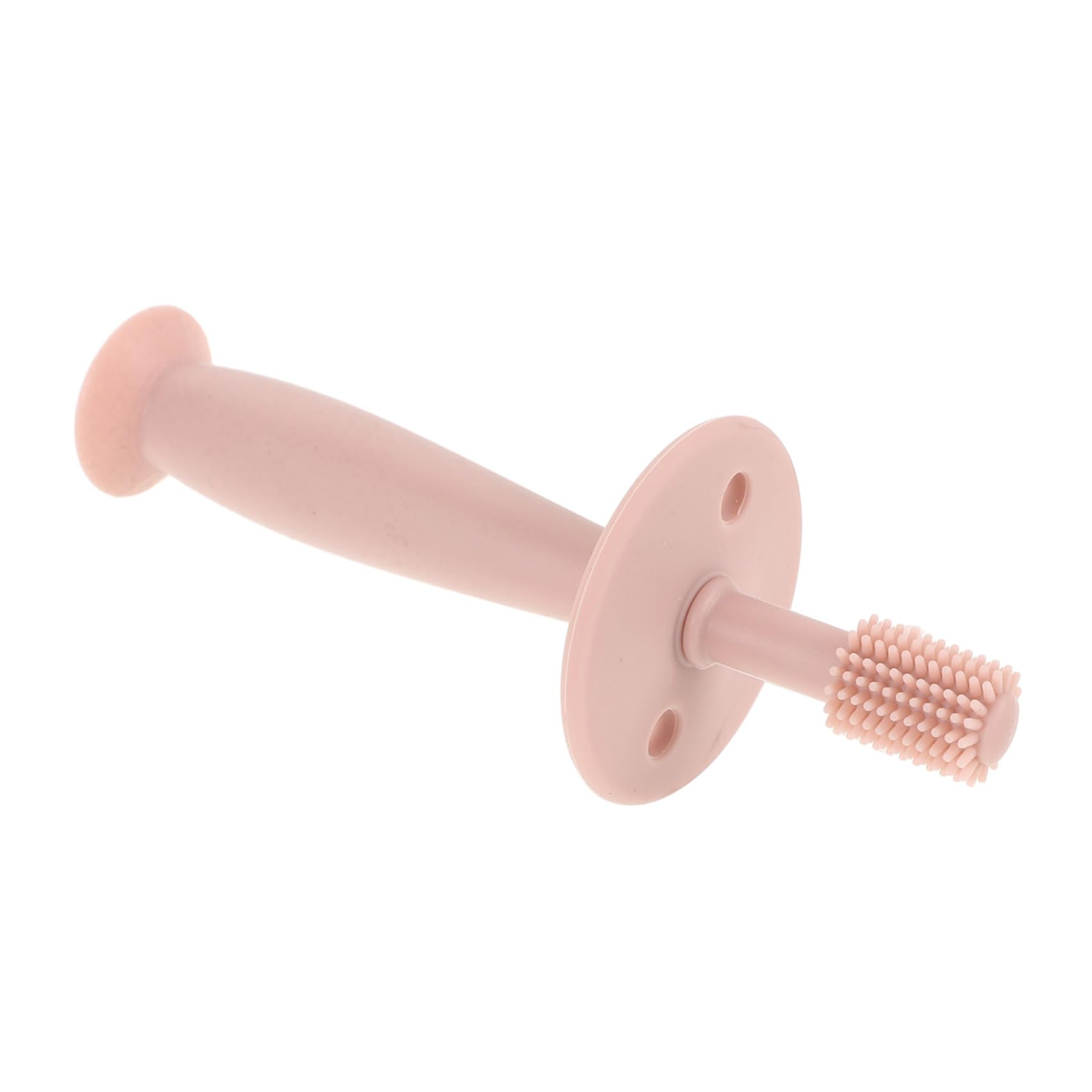 GOOHOCHY Silicone Toothbrush for Kids Manual Brush Toddler Oral Care Chewing Safe