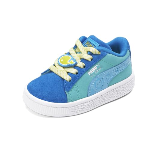 PUMA Toddler Boys Cocom X Suede Slip On Sneakers Shoes Casual - Blue - Size 4 M2