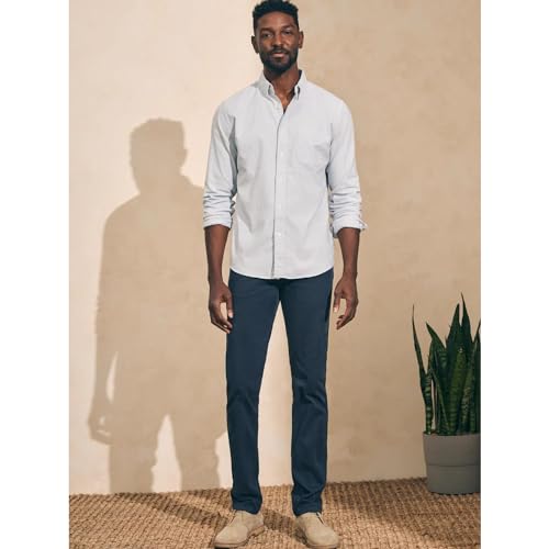 Faherty Men's Stretch Oxford Shirt3