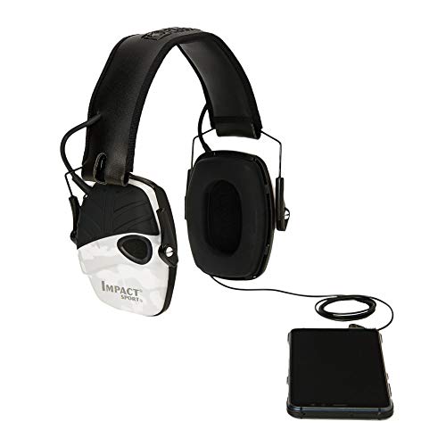 Image of Howard Leight by Honeywell Impact Sport Sound Amplification Electronic Shooting Earmuff, MultiCam Alpine (R-02528)