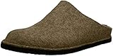 Ballerinas Haflinger Flair Smily, Pantoffeln, Unisex-Erwachsene, Filz aus reiner Wolle, Beige (550 Torf), 36 EU