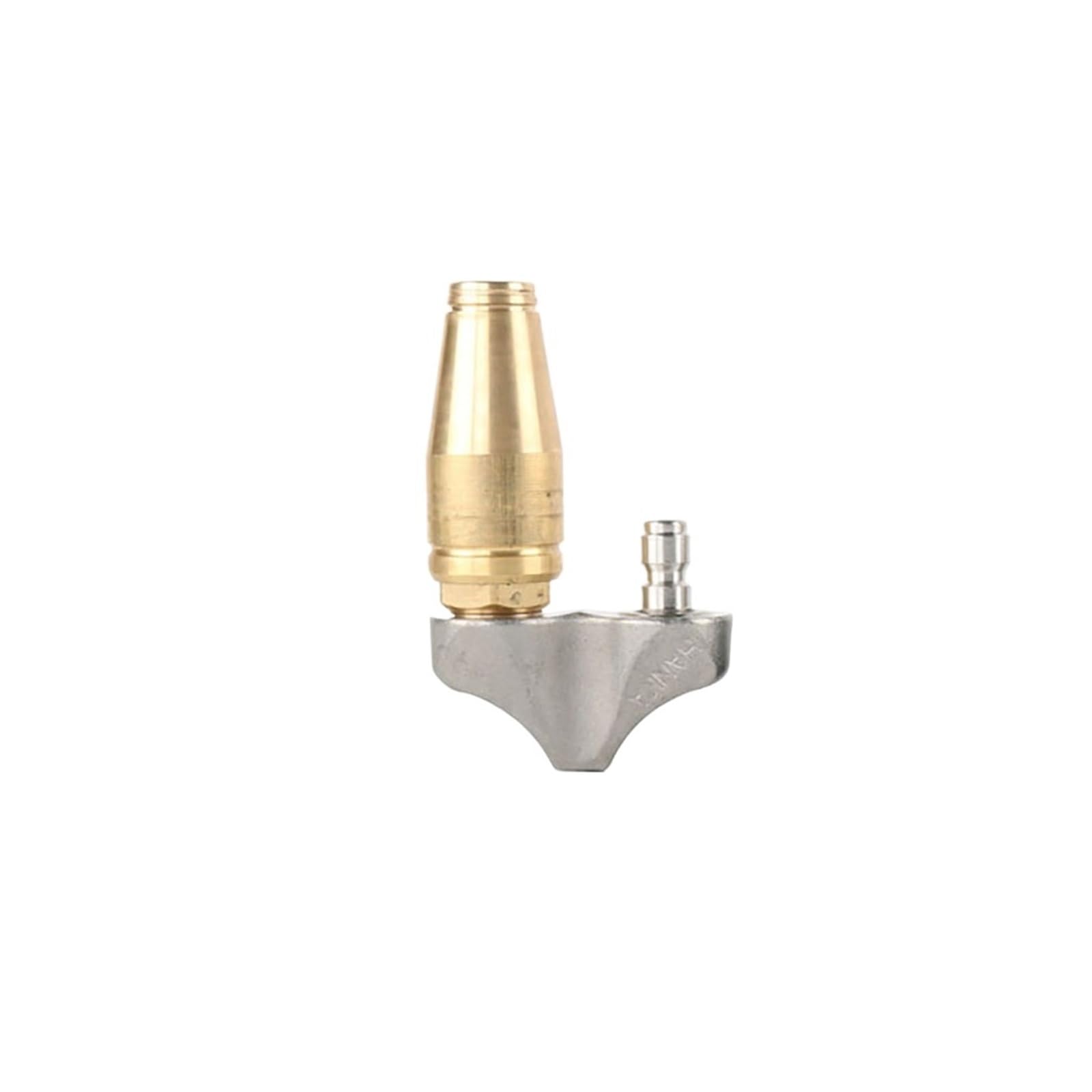 Ugello Ugello Turbo for Getto fognario, ugello Turbo invertito in Ottone(1of4Quick connect030)