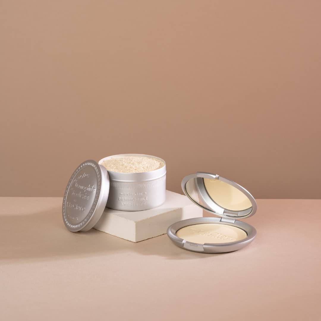 T. LeClerc - Poudre Compacte Dermophile - Teinte 07 Ambre - Made in France - Testée Sous Contrôle Dermatologique