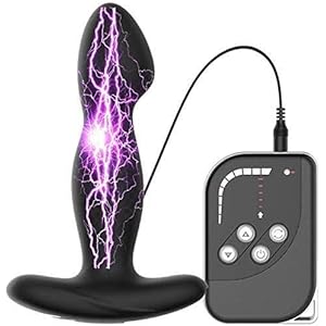 MADAENMJ Elektrische Anale Prostaat Stimulator Voor Mannen Prostaat Massage Apparaten Siliconen Anale Plug Butt Plug Elektrostimulatie Met 10 Modi Stimulatie Huidige Apparaat Prostaat Anale Vibrator