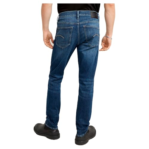 G-STAR Raw Men's 3301 Slim Fit Denim Jeans,Medium Aged,29W x 34L by G-STAR - Used condition - Image 2