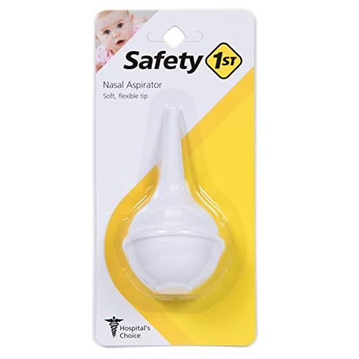 Safety 1st Newborn Nasal Aspirator, White, One Size