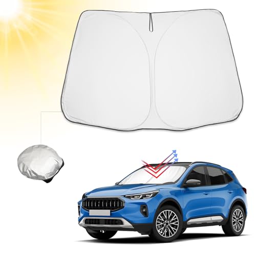 Pare-soleil avant Ford Kuga idéal pour le camping et les trajets d'été