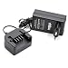 Produktbild vhbw 220V Netzteil kompatibel mit Black & Decker ASL146, ASL146BT12A, ASL146K, ASL146KB, ASL148, ASL148K, ASL148KB, EPL14, EPL148 Ladegerät Werkzeug
