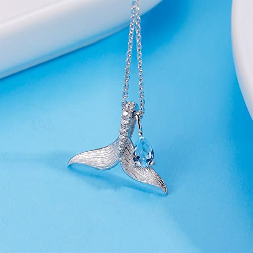 Collier queue de sirène en argent, le cadeau parfait chargé de magie - 2