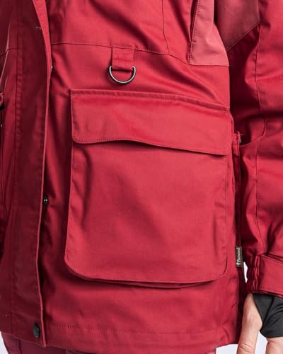 Pinewood Damen Hundesport Trainer Jacke - Outdoor Jacken für Damen - funktionell ausgestattete Jacke mit vielen Taschen und Platz für Hundetraining Zubehör - winddicht und wasserabweisend