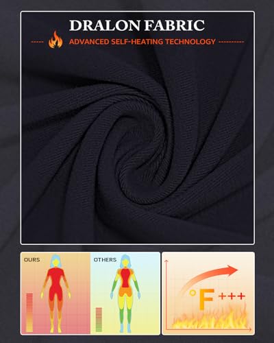 Image of LEYSHE Thermal Underwear Tank Top Fleece Shirt Cami Sleeveless Thermal Top Warm Undershirt Base Layer Women Cold Weather